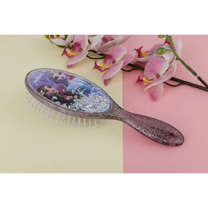 Frozen Love Saç Fırçası Simli ve Pullu 22.5cm