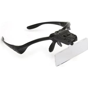 Norınco-5 Lens 1.0x-3.5x, 2led Işıklı ile Ayarlanabilir Gözlük Büyüteç