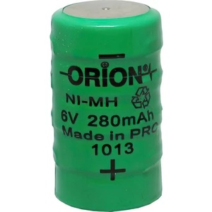 6V 280MAH Ni-Mh Şarj Edilebiir Buton Pil