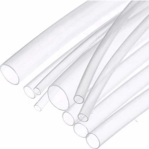 Isı ile Daralan Makaron Kablo Şeffaf 5 mm - 5 M