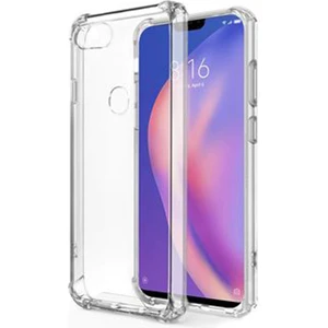 Xiaomi Mi 8 Lite Kılıf Antishock Ultra Koruma+Nano Glass Renksiz