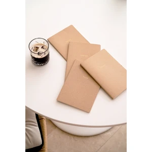 Matt Notebook A5 4'lü Defter Set Çizgili Terzi Dikiş Kraft Geri Dönüşümlü