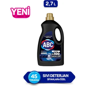 Siyahlara Özel Sıvı Deterjan 2.7 lt