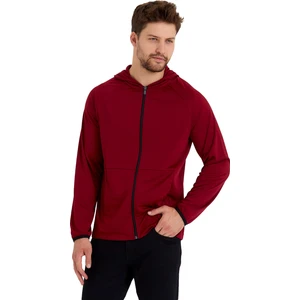 Kapüşonlu Cepli Fermuarlı Hırka Sweatshirt