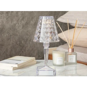 Kristal LED Şarjlı Abajur