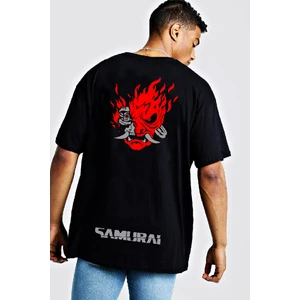 Cyberpunk Samurai Oversize Tişört