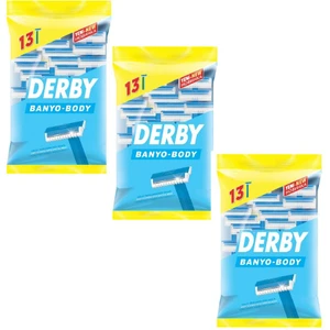 Shazel Derby Tıraş Bıçağı Banyo 10+3 Body x 3 Adet