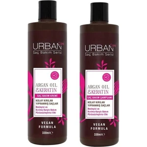 Urban Care Argan&keratin Şampuan&saç Kremi 330ML 2'li Set