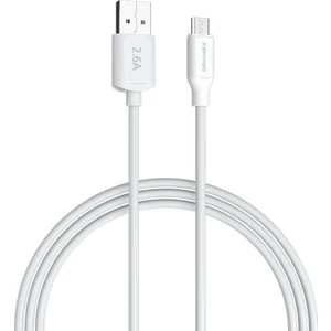 D26MK Micro USB Data/şarj Kablosu 2.6A 1mt Beyaz