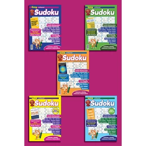Profesyonel Sudoku 5'li Set 2