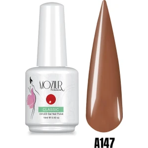 Mozıur Uv LED Kalıcı Oje 15ML Kahve Serisi