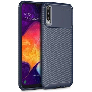 Samsung Galaxy A30S Karbon Görünüm Negro Silikon Kılıf