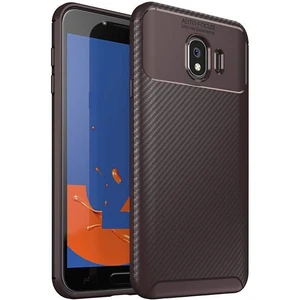 Samsung Galaxy J4 (SM-J400F) Karbon Görünüm Negro Silikon Kılıf
