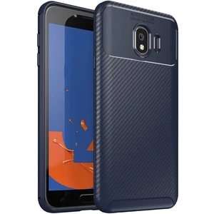 Samsung Galaxy J4 (SM-J400F) Karbon Görünüm Negro Silikon Kılıf