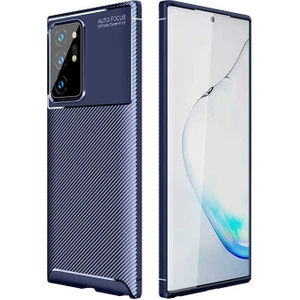 Samsung Galaxy Note 20 Ultra Karbon Görünüm Negro Silikon Kılıf
