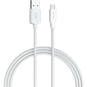 D21MK Micro USB Data/şarj Kablosu 2.1A 1mt Beyaz