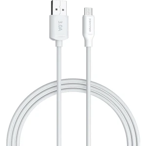 D30MK Micro USB Data/şarj Kablosu 3.0A 1mt Beyaz