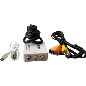 HDMI 2AV Dönüştürücü Çecirici Adaptör+Rcakablo+Hd Kablo Set