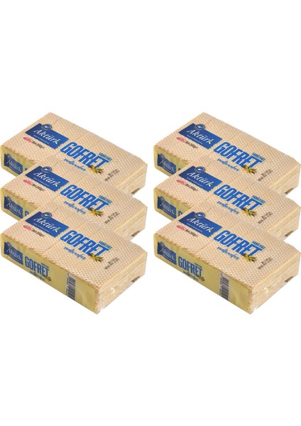 Vanilyalı Gofret 6 x 300 gr