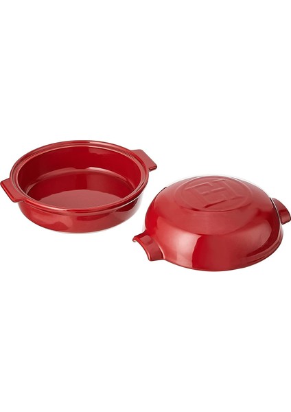 Peynir Eritme ve Fırın Kabı 20 cm Kırmızı /Burgundy fiyatları