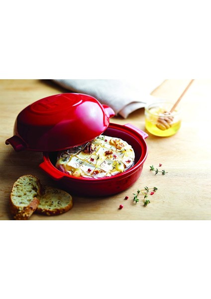 Peynir Eritme ve Fırın Kabı 20 cm Kırmızı /Burgundy indirimleri