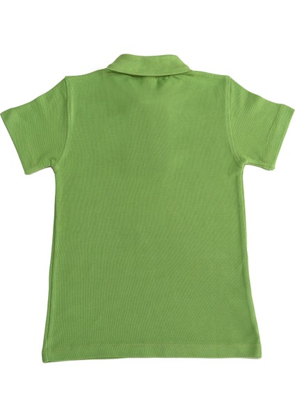 Polo Yaka Tişört Alm Kısa Kol 6-16 Yaş Çocuk Fıstık Yeşili Tonaton Okul Tişört/t-Shirt 13-14 Yaş fiyatları
