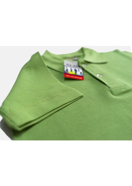 Polo Yaka Tişört Alm Kısa Kol 6-16 Yaş Çocuk Fıstık Yeşili Tonaton Okul Tişört/t-Shirt 15-16 Yaş modelleri