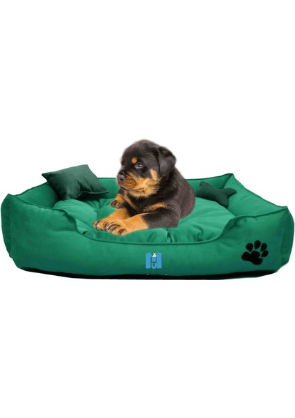 Ultrasoft Küçük Irk Köpek ve Kedi Yatağı Kemik ve Yastık Hediyeli