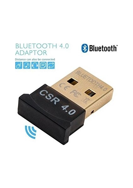 Bluetooth Csr 4.0 Dongle Alıcı