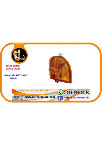 Sinyal Starlet 98-00 Rh