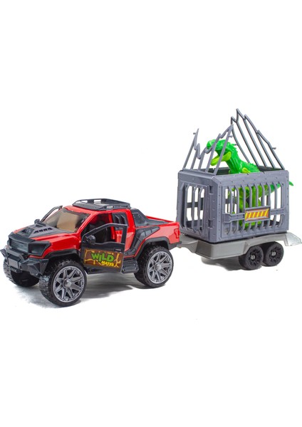 Ranger Dinazor Taşıyıcı Kafesli Taşıyıcı Trex Set