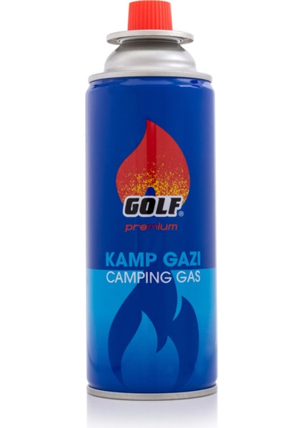 Golf Cosmetics Premium Kamp Ocak Gazı Valfli Kartuş 227G 10'lu