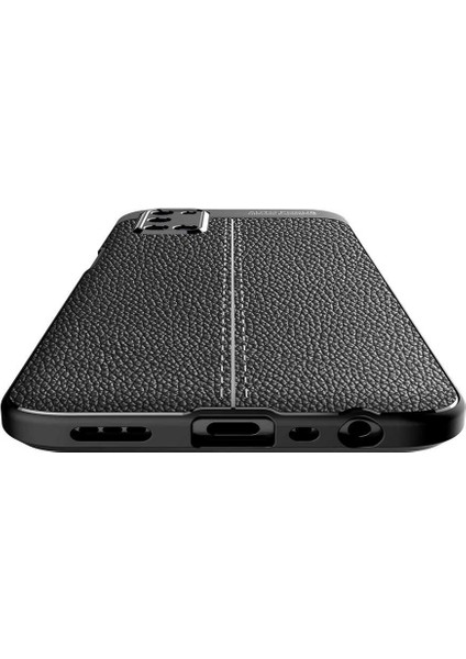 Oppo A72 Kılıf Niss Silikon Deri Desen Kamera Korumalı