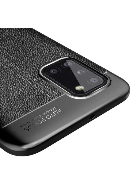 Samsung Galaxy A02S Kılıf Niss Silikon Deri Desen + Ekran Koruyucu