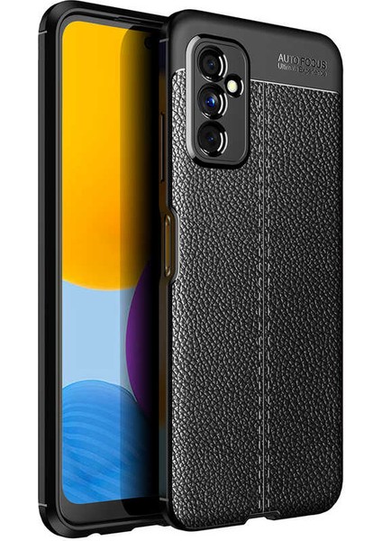 Samsung Galaxy M52 Kılıf Niss Silikon Deri Desen Kamera Korumalı
