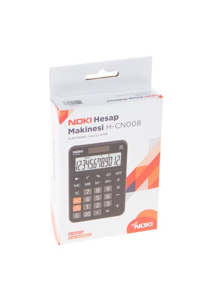 Hesap Makinesi 12 Digits H-CN008