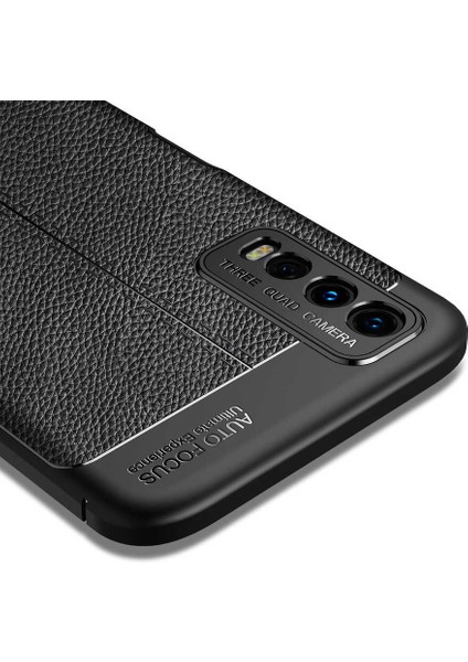 Vivo Y20 Kılıf Niss Silikon Deri Desen Kamera Korumalı + Ekran Koruyucu modelleri
