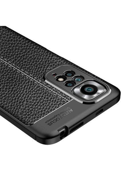 Xiaomi Redmi Note 11 Kılıf Niss Silikon Deri Desen Kamera Korumalı
