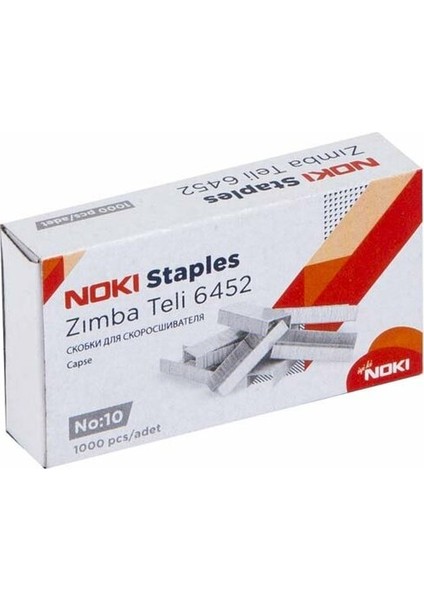 Zımba Teli Nikel NO10 20 Paket