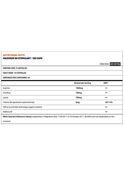 Maximum Gh Stimulant Aol - 120 Capsul fiyatları
