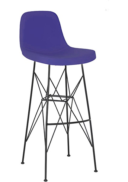 Ikon Küçük Rahat Bar Sandalye 75 cm BLU1726