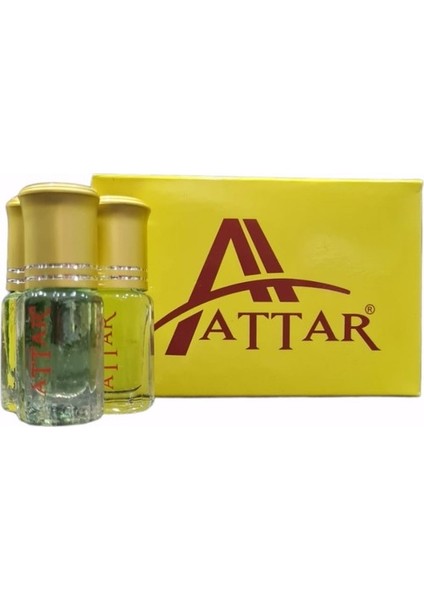 Attar Alkolsüz Esans - 1 Kutu 12 Adet - 3 cc - Bahor