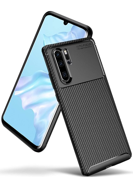 Huawei P30 Pro Karbon Görünüm Negro Silikon Kılıf fırsatları