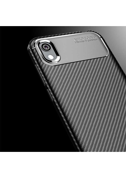 Huawei Y5 2019 Karbon Görünüm Negro Silikon Kılıf fırsatları