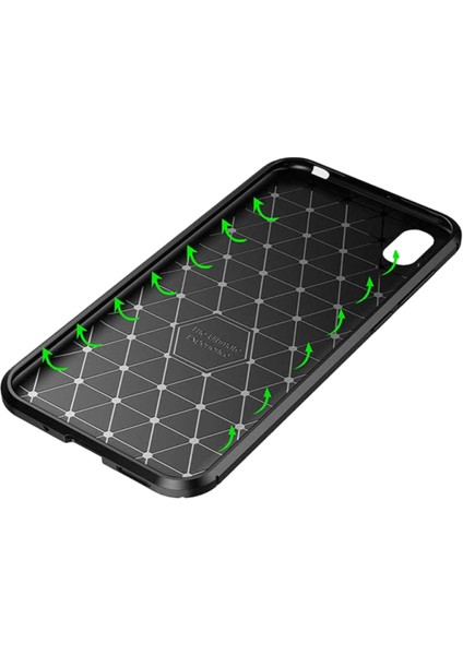 Huawei Y5 2019 Karbon Görünüm Negro Silikon Kılıf indirimleri