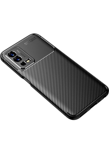 Apsuwa Oppo A55 4g Karbon Görünüm Negro Silikon Kılıf + Ekran Koruyucu Nano modelleri