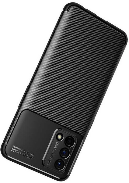 Apsuwa Oppo A74 Karbon Görünüm Negro Silikon Kılıf