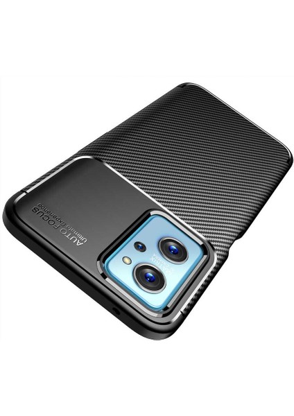 Apsuwa Oppo A76 4g Karbon Görünüm Negro Silikon Kılıf