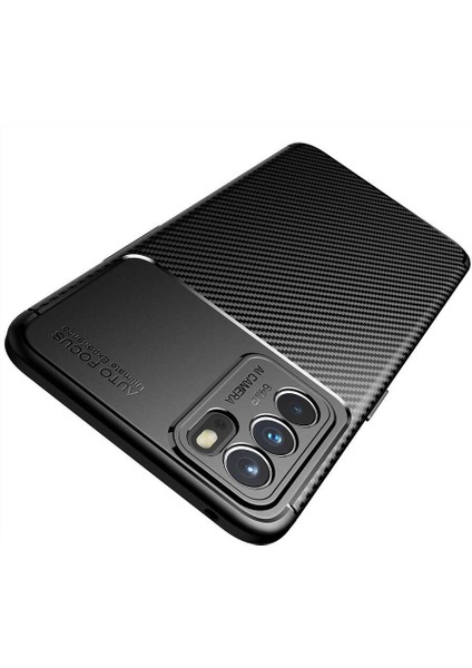 Apsuwa Oppo Reno 6 (CPH2235) Karbon Görünüm Negro Silikon Kılıf indirimleri