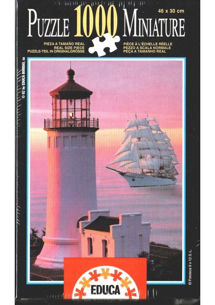Fort Canby State Park Washington Miniature Puzzle fiyatları